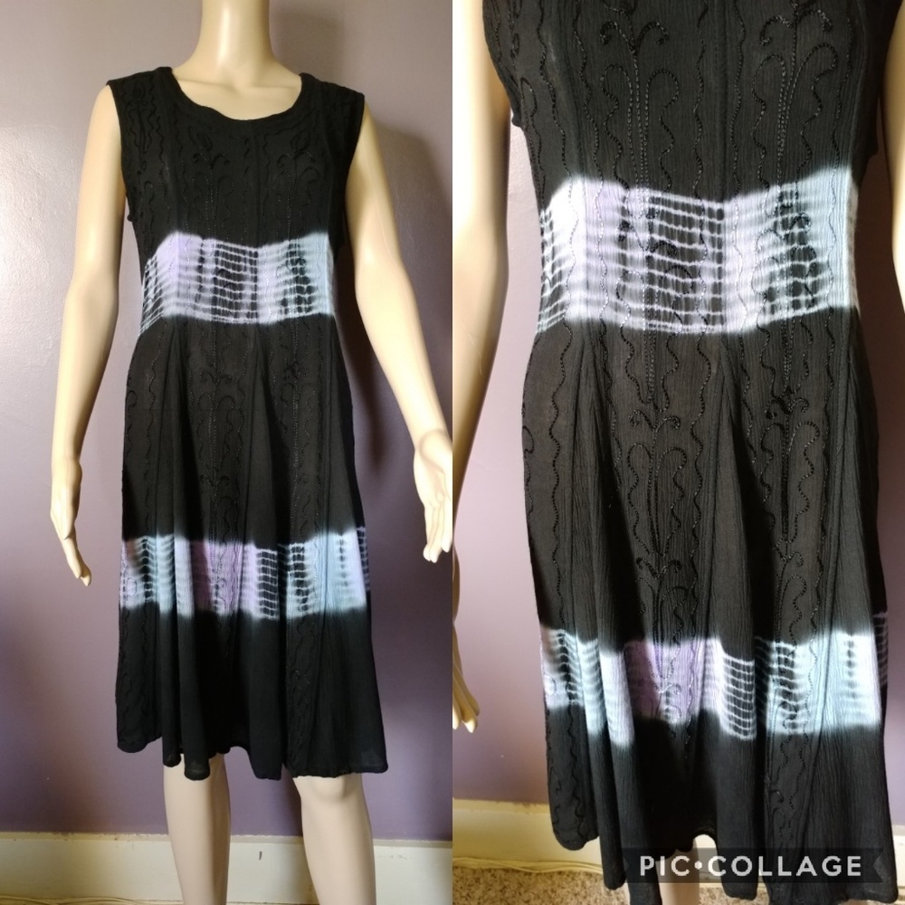 NWOT tie dye midi dress